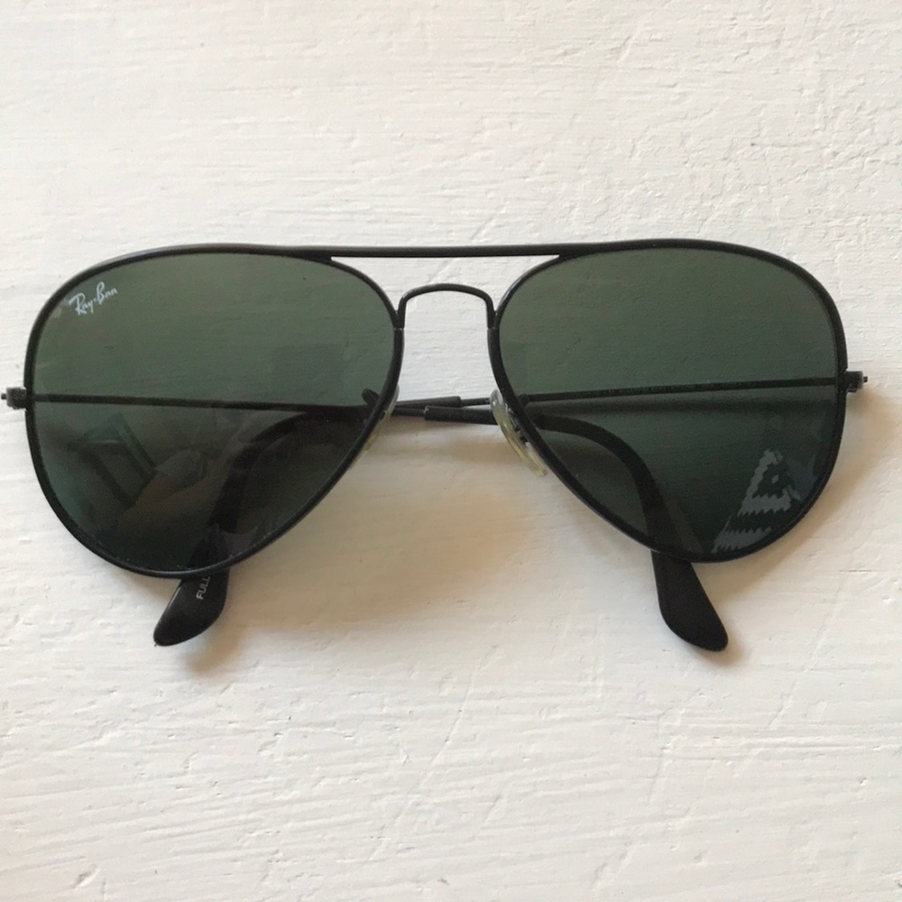 Black RayBan Aviators